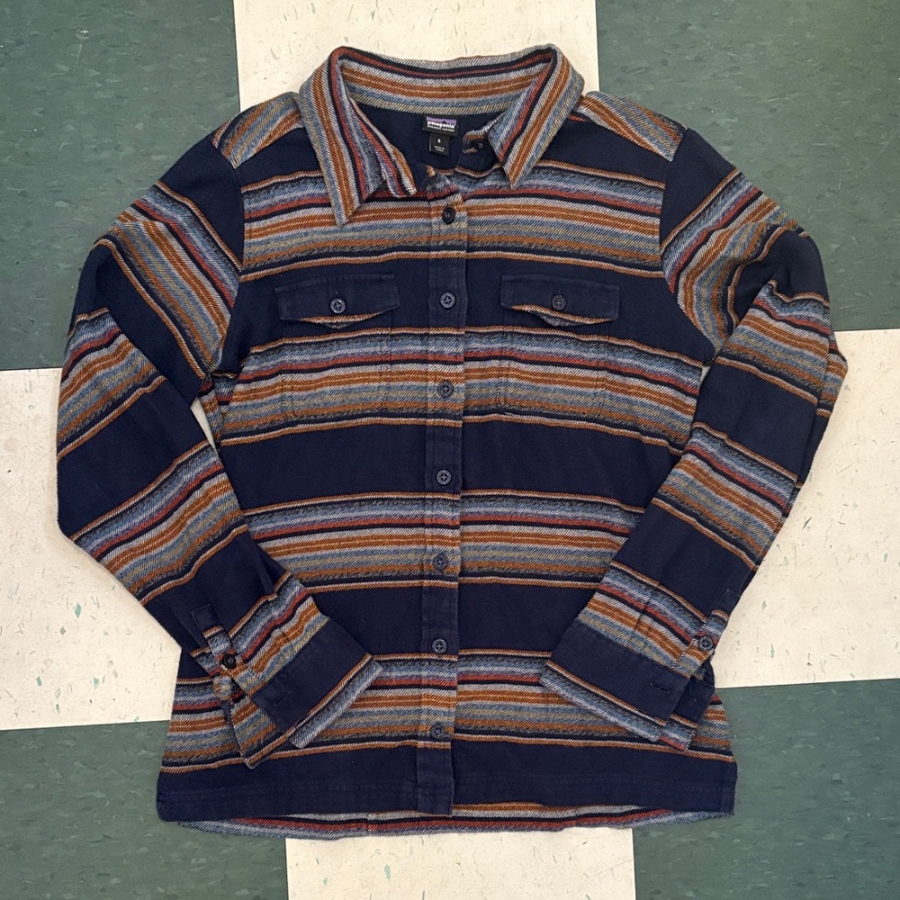 Patagonia Striped Flannel Shirt